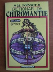 Dictionar de chiromantie - M. Poinsot