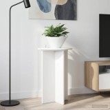 vidaXL Suport pentru plante 2 pcs Alb foarte lucios &Oslash;40 x 60 cm 899712