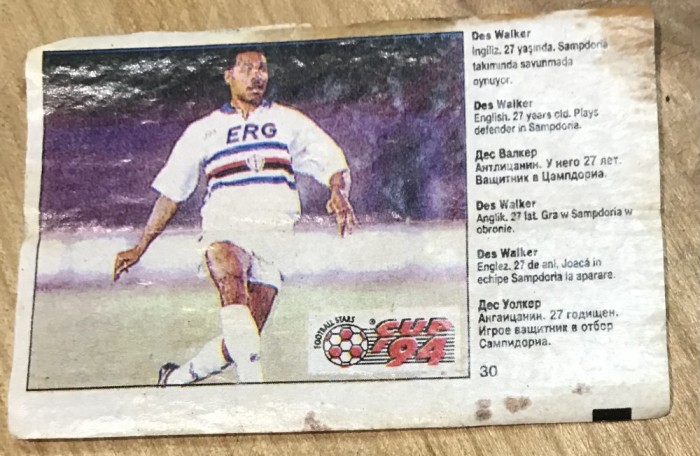 COLOB Actibild Fodbal 1994 Nr. 30