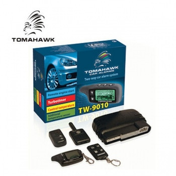 Alarma auto cu pager si pornire motor Tomahawk TW-9010