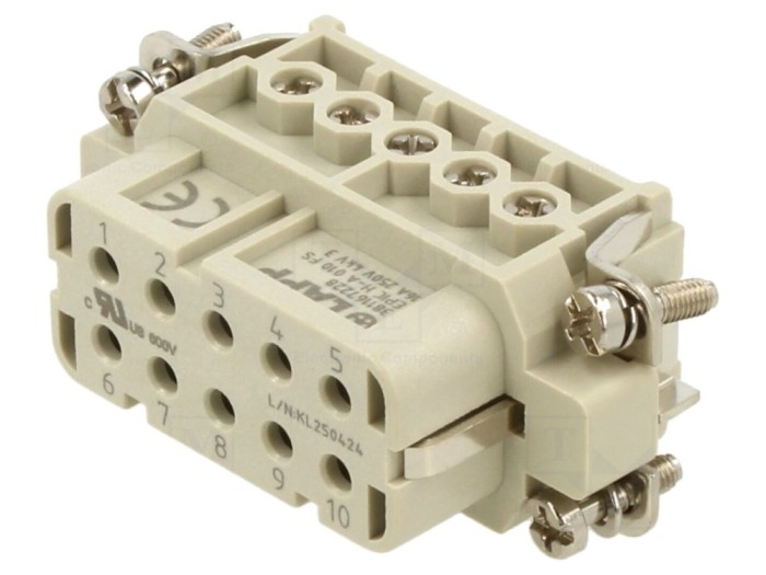Conector HDC EPIC&reg; H-A 010 FS