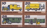 C4950 - Germania DDR 1978 - Transporturi bloc de 4 neuzat,perfecta stare