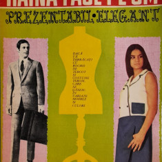 1971 Reclamă Haine comunism, epoca aur 24 x 20 istoria modei romanesti imbracami