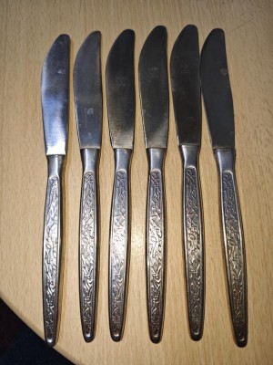 SET 6 CUTITE INOX BUNA CALITATE foto