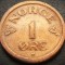 Moneda 1 ORE - NORVEGIA, anul 1957 * cod 3721