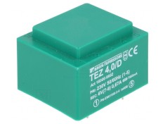 Transformator &Icirc;ncapsulat 4VA 230V 6V PCB IP00