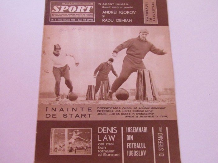 Revista SPORT-nr.3/02.1965 Revista SPORT-nr.3/02.1965