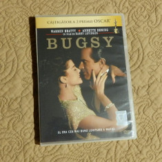 DVD film artistic BUGSY castigator a 2 Premii Oscar/film colectie despre Mafie