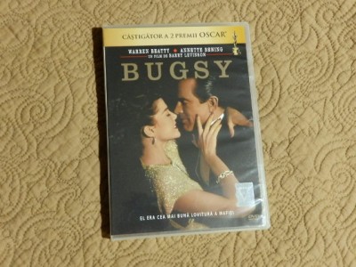 DVD film artistic BUGSY castigator a 2 Premii Oscar/film colectie despre Mafie foto