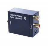 Convertor DIGITAL Toslink la Audio analog RCA + Bluetooth, Generic