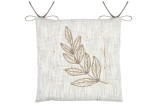 Pernă De Scaun Hemera 38X38 Cm, Culoare Crem, 100% Bumbac