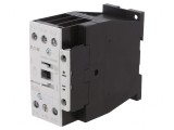 Contactor 3P 230VAC 18A pentru șină DIN