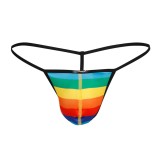 Chiloti Snur C4M Gstring, Rainbow, M, Multicolor, Cut4men