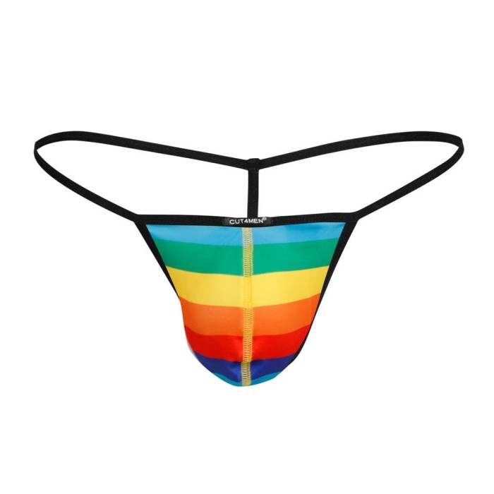 Chiloti Snur C4M Gstring, Rainbow, M