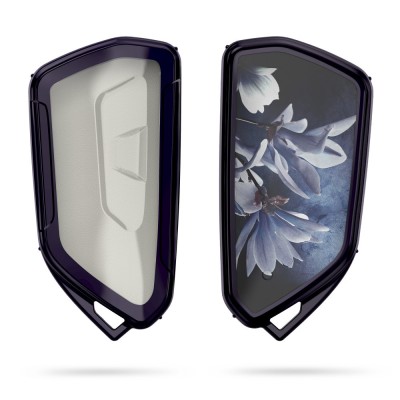 Husa Cheie Auto pentru VW / Skoda / Seat - 3 Butoane, kwmobile, Silicon, Multicolor, 55672.01 foto