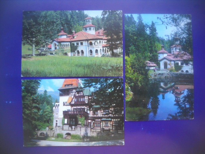 HOPCT LOT 4201 -3 CARTI POSTALE-PELISORUL-SINAIA-JUD PRAHOVA-CIRCULATE