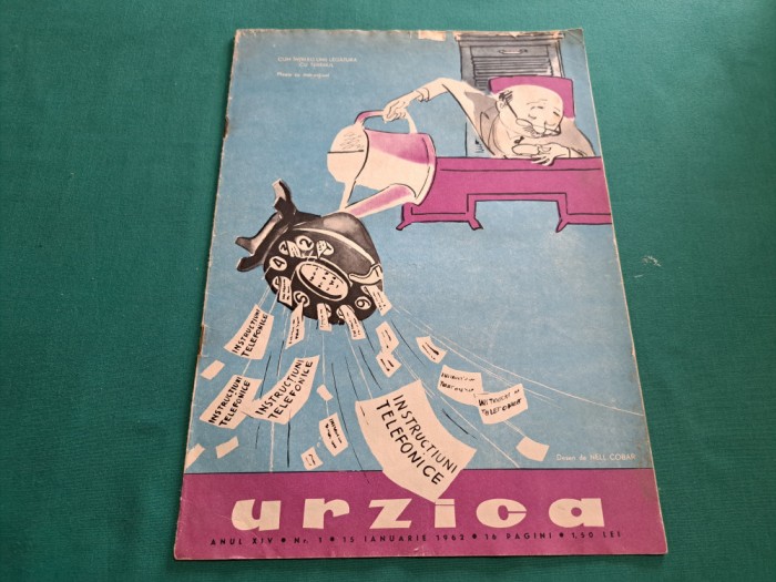 REVISTA URZICA * NR. 1 *1962*