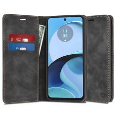 Husa piele Motorola Moto G14 Techsuit Confy Cover, negru foto