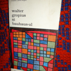 Walter Gropius si bauhaus-ul - Giulio Carlo Argan carte arhitectura,219pagini