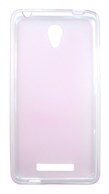 Husa silicon roz (cu spate mat) pentru Xiaomi Redmi Note 2 foto