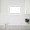 VidaXL Fereastră de subsol &bdquo;RISOR&rdquo; 80x70 cm oscilo-batantă DIN dreapta, albă