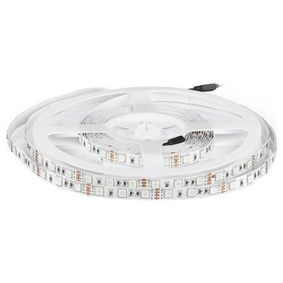 Banda led smd5050 60led/m rgb ip20 5m foto