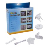 Kit protectie mobilier copii, 30 de accesorii, plastic