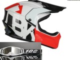 Cumpara ieftin Casca Moto Atv Cross Enduro Downhill Oem Polycarbonat Abs Cu Ochelari 100% Marimi L XL XXL