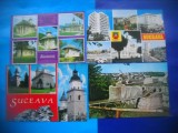 HOPCT LOT 2895 SUCEAVA-4 CARTI POSTALE-CIRCULATE, Circulata, Printata