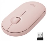 LOGITECH Pebble Mouse 2 M350s - TONAL ROSE - BT - N/A - EMEA-808 - DONGLELESS &quot;910-007014&quot; (timbru verde 0.18 lei)