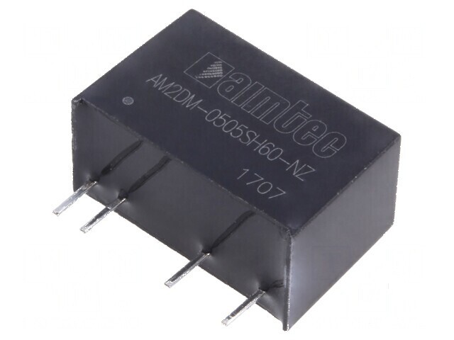 Convertor DC/DC 2W 4,5-5,5V la 5VDC 400mA SIP7