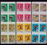 ✅ RO 1994 LP 1336 &quot;JO de iarna , Lillehammer&quot; , serie in bloc 4 , MNH, Nestampilat