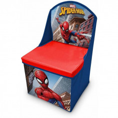 Scaun pliabil cu spatar si spatiu depozitare Spiderman SunCity LEY3000LQ B3406521 foto