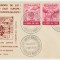 Romania Exil 1958 FDC triptic Europa care sufera - Conferinta de la Geneva