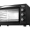 Cuptor electric cu ventilator ZILAN ZLN-3727 Negru, Capacitate 45L, Putere 2000W, Geam dublu, Temporizator 60 min, Temperatura maxima 230 grade celsiu