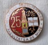 Facultatea de Mine 1968-1991, Insigna email - SUPERBA