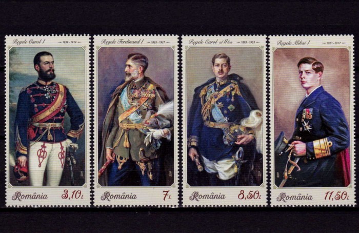 ✅RO 2019 LP 2264 &quot;Uniformele regalitatii ( I ) &quot; , serie , MNH