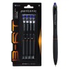 Set 4 Pixuri Ballpen Pentonic Albastre, 0.7mm, cu Buton. Scriere Lunga si Usoara