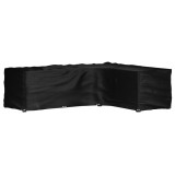 Cumpara ieftin Husa mobilier de gradina in forma de L 16 ocheti, 260x210x80 cm
