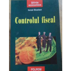 CONTROLUL FISCAL-IONEL BOSTAN