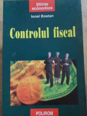 CONTROLUL FISCAL-IONEL BOSTAN foto