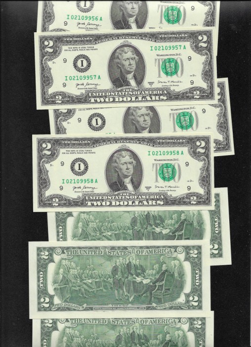Statele Unite ale Americii USA 2 dollars dolari 2017 A Minneapolis I FW unc pret pe bucata