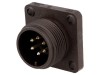 Conector Circular Soclu IP67 6 Pini Placare Argintată Tată