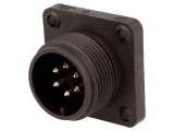 Conector Circular Soclu IP67 6 Pini Placare Argintată Tată