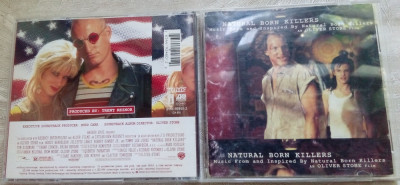 CD ORIGINAL: MUSIC FROM &amp;amp; INSPIRED BY NATURAL BORN KILLERS, AN OLIVER STONE FILM foto