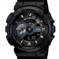 Ceas Sport Casio G-SHOCK GA-110 All Black-NOU ! NEGRU MAT CRONOGRAF ACTIV