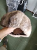 Căciulă damă vintage blană naturală nurcă