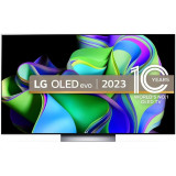 Televizor LG OLED evo 65C31LA, 164 cm, Smart, 4K Ultra HD, 100 Hz, Clasa F (Model 2023), Smart TV