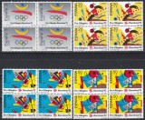 Spania 1988 - Jocurile Olimpice de vară - Barcelona, ​​Spania, Bloc de 4, MNH, Nestampilat