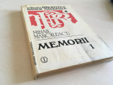 Cumpara ieftin MIHAIL MANOILESCU, MEMORII. VOL.I, COLECTIA BIBLIOTECA BNR